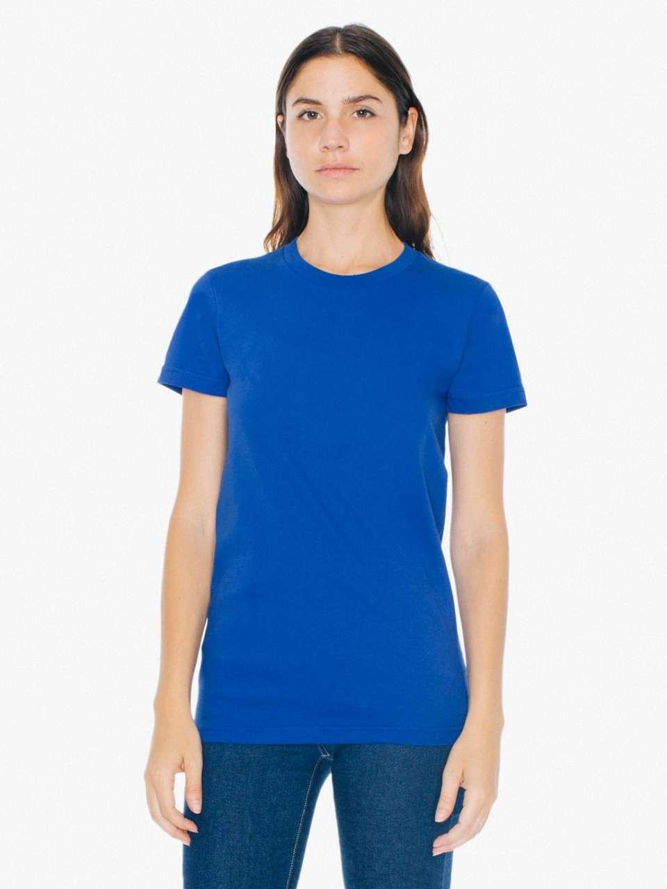 WOMEN'S FINE JERSEY SHORT SLEEVE T-SHIRT - Image 3
