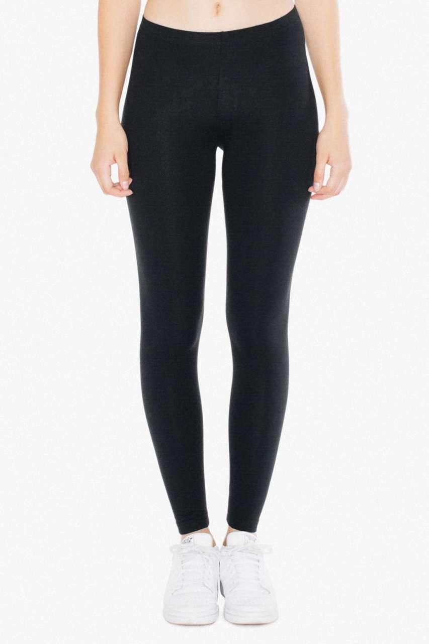 WOMEN'S COTTON SPANDEX JERSEY LEGGING - Image 2
