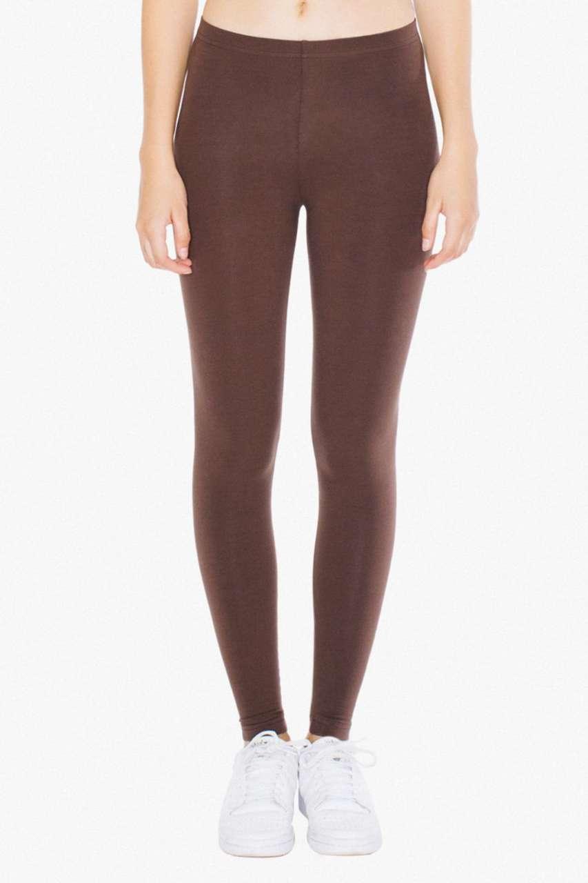 WOMEN'S COTTON SPANDEX JERSEY LEGGING - Image 4