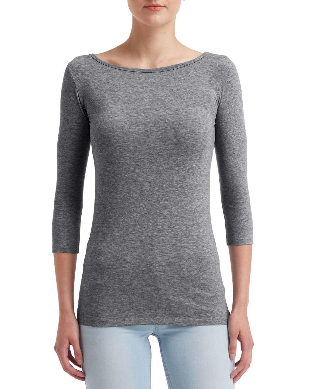 WOMEN'S STRETCH 3/4 SLEEVE TEE - Image 6