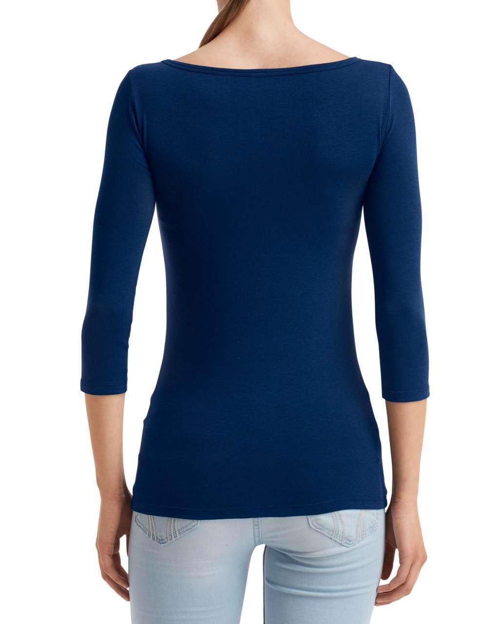 WOMEN'S STRETCH 3/4 SLEEVE TEE - Image 4