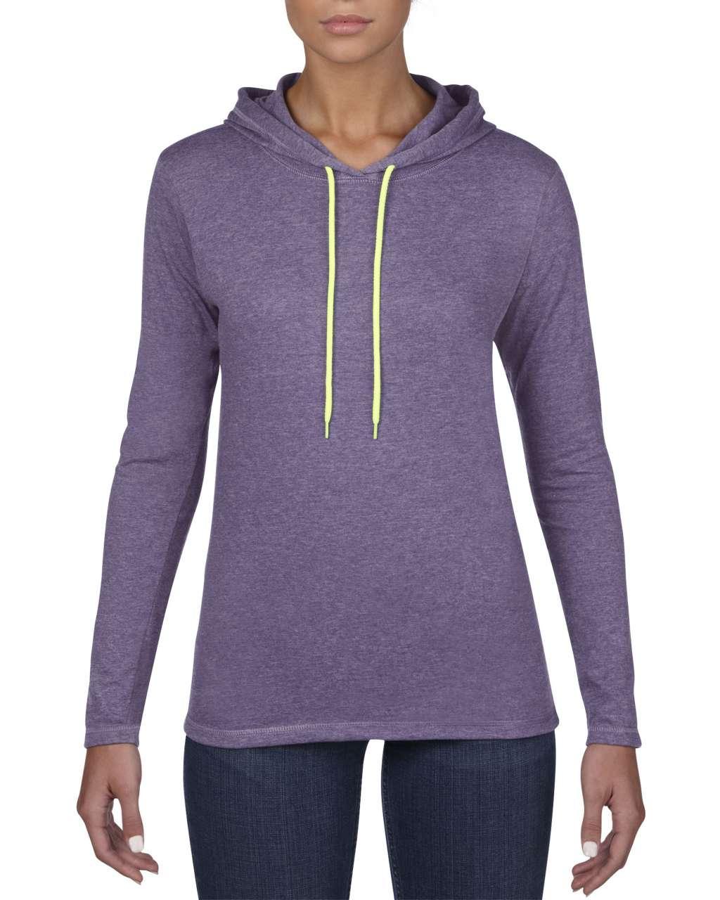 WOMEN’S LIGHTWEIGHT LONG SLEEVE HOODED TEE - Image 6