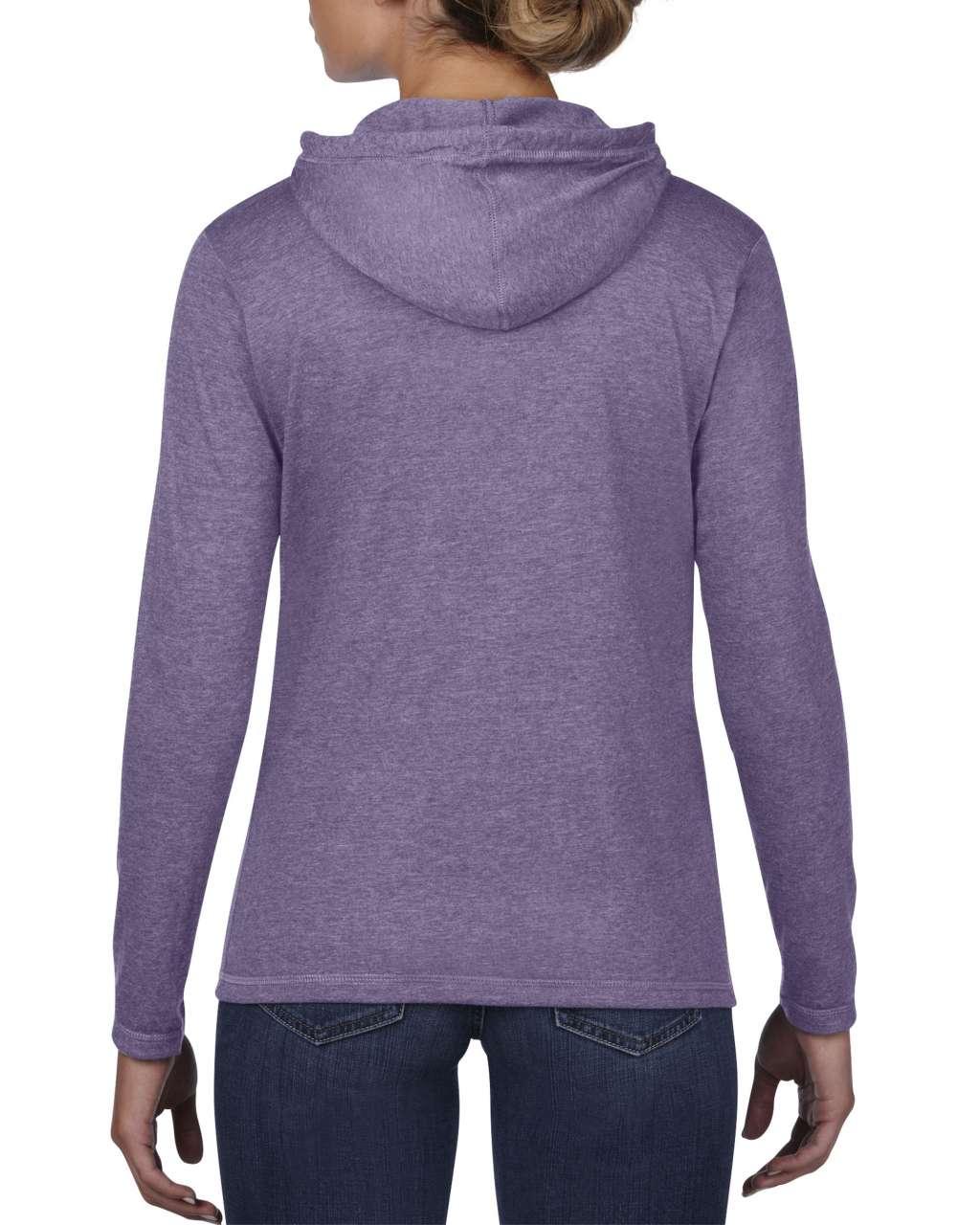 WOMEN’S LIGHTWEIGHT LONG SLEEVE HOODED TEE - Image 7