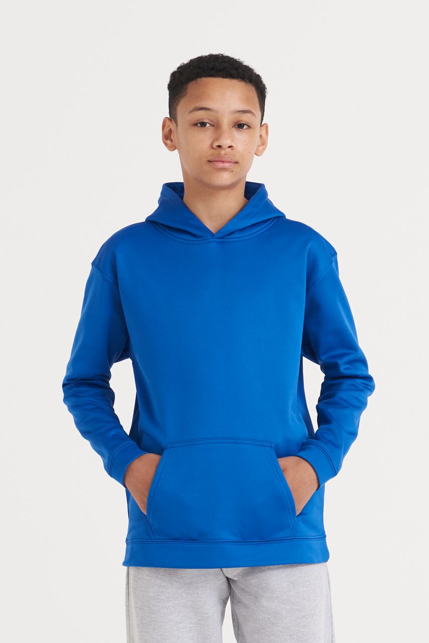 KIDS SPORTS POLYESTER HOODIE - Image 2