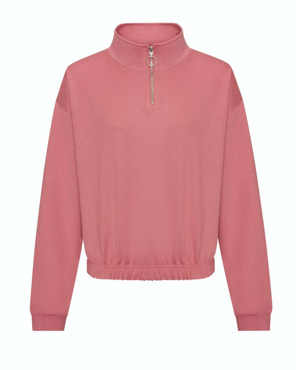 WOMEN'S CROPPED 1/4 ZIP SWEAT - Image 5