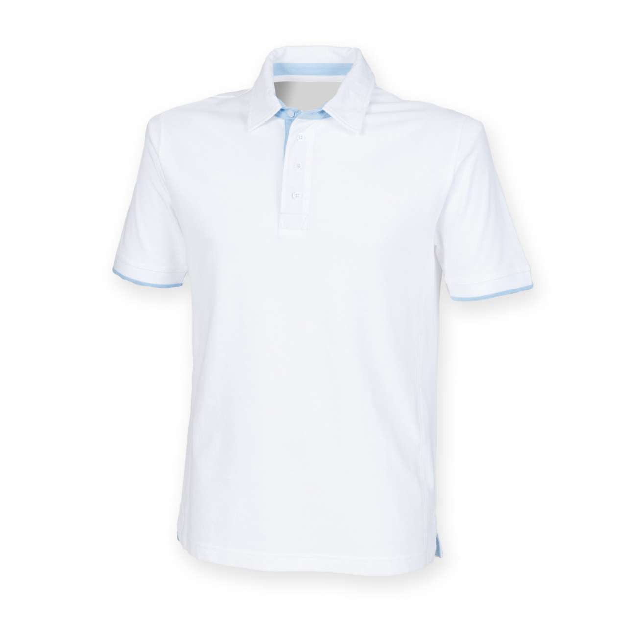 MEN'S CONTRAST POLO SHIRT - Image 2
