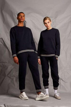 SWEAT WITH STRIPE CUFFS - Image 7