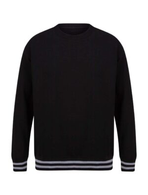 SWEAT WITH STRIPE CUFFS - Image 4