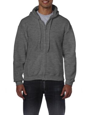 HEAVY BLEND™ ADULT FULL ZIP HOODED SWEATSHIRT - Image 5