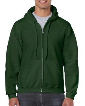 HEAVY BLEND™ ADULT FULL ZIP HOODED SWEATSHIRT - Image 3