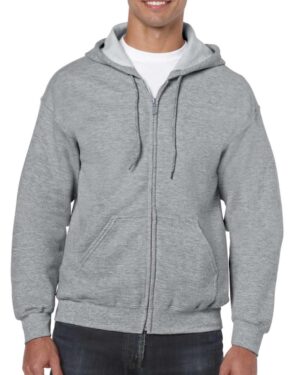 HEAVY BLEND™ ADULT FULL ZIP HOODED SWEATSHIRT - Image 15