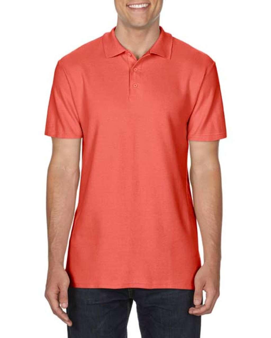 SOFTSTYLE<SUP>®</SUP> ADULT DOUBLE PIQUÉ POLO