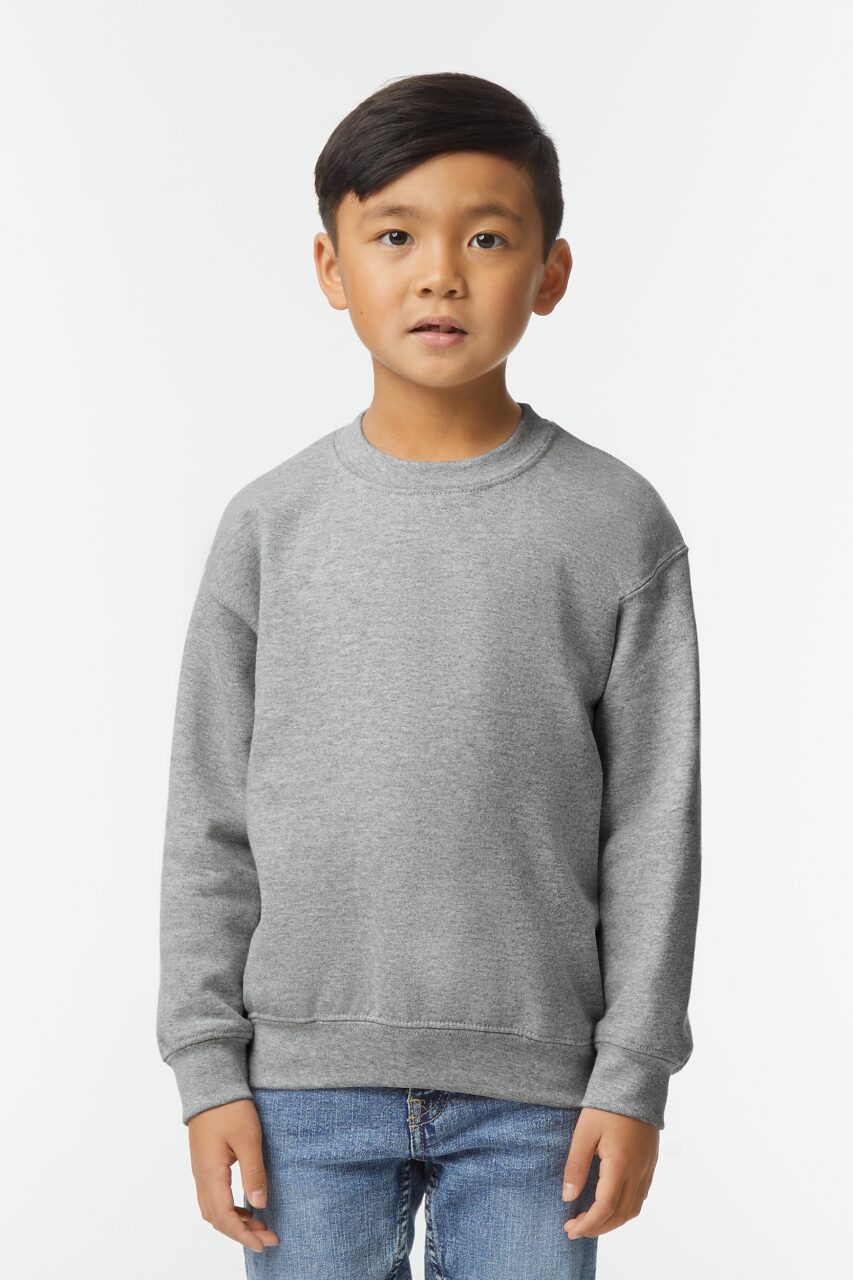 HEAVY BLEND™ YOUTH CREWNECK SWEATSHIRT - Image 3