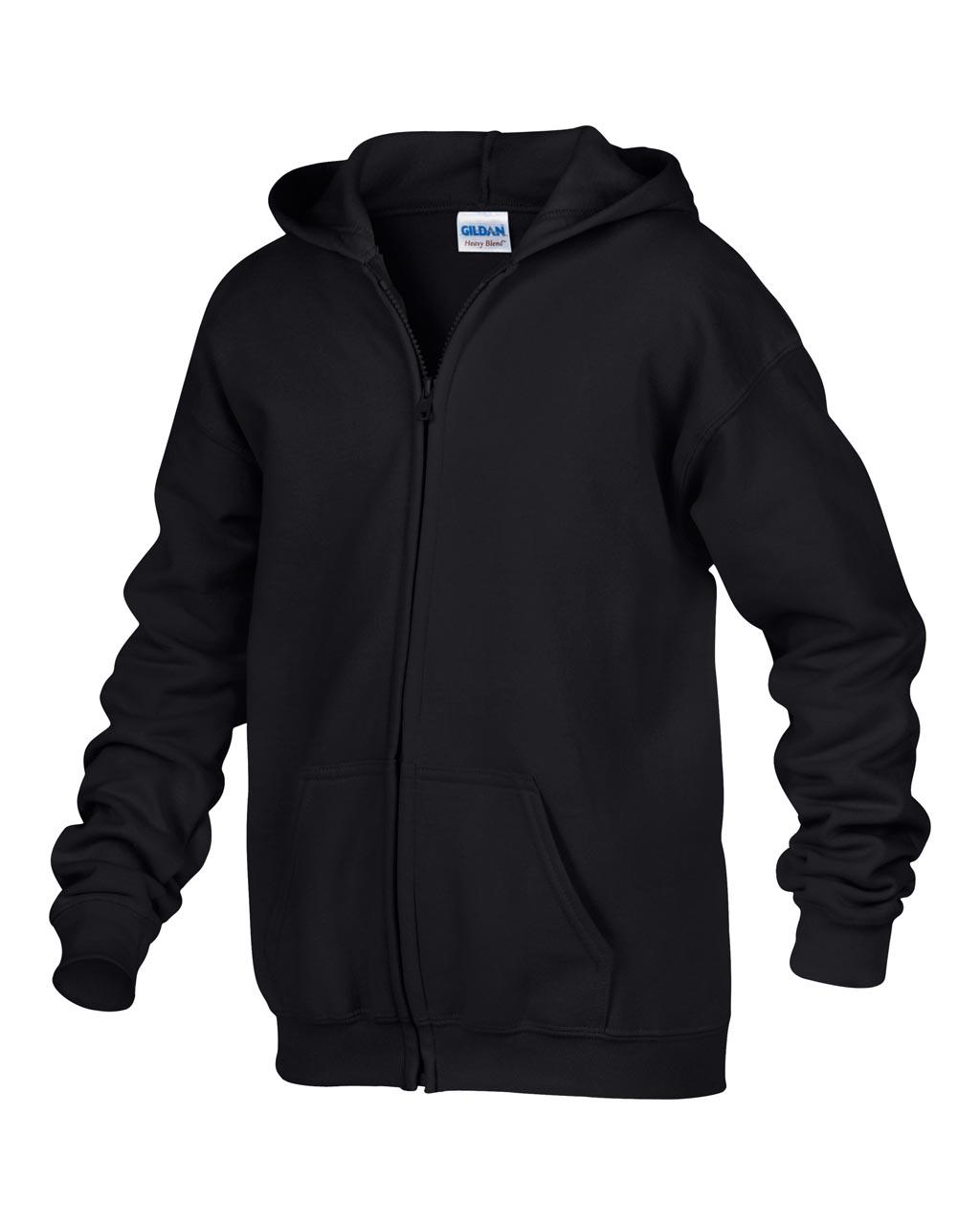 HEAVY BLEND™ YOUTH FULL ZIP HOODED SWEATSHIRT - Image 19