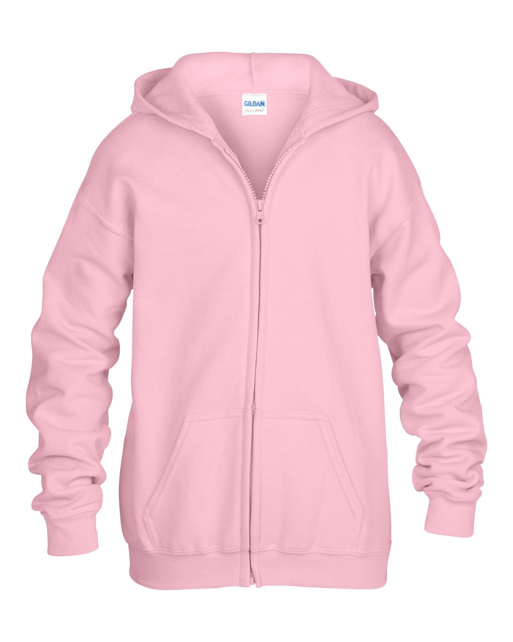 HEAVY BLEND™ YOUTH FULL ZIP HOODED SWEATSHIRT - Image 21