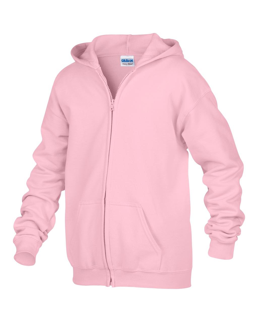 HEAVY BLEND™ YOUTH FULL ZIP HOODED SWEATSHIRT - Image 24