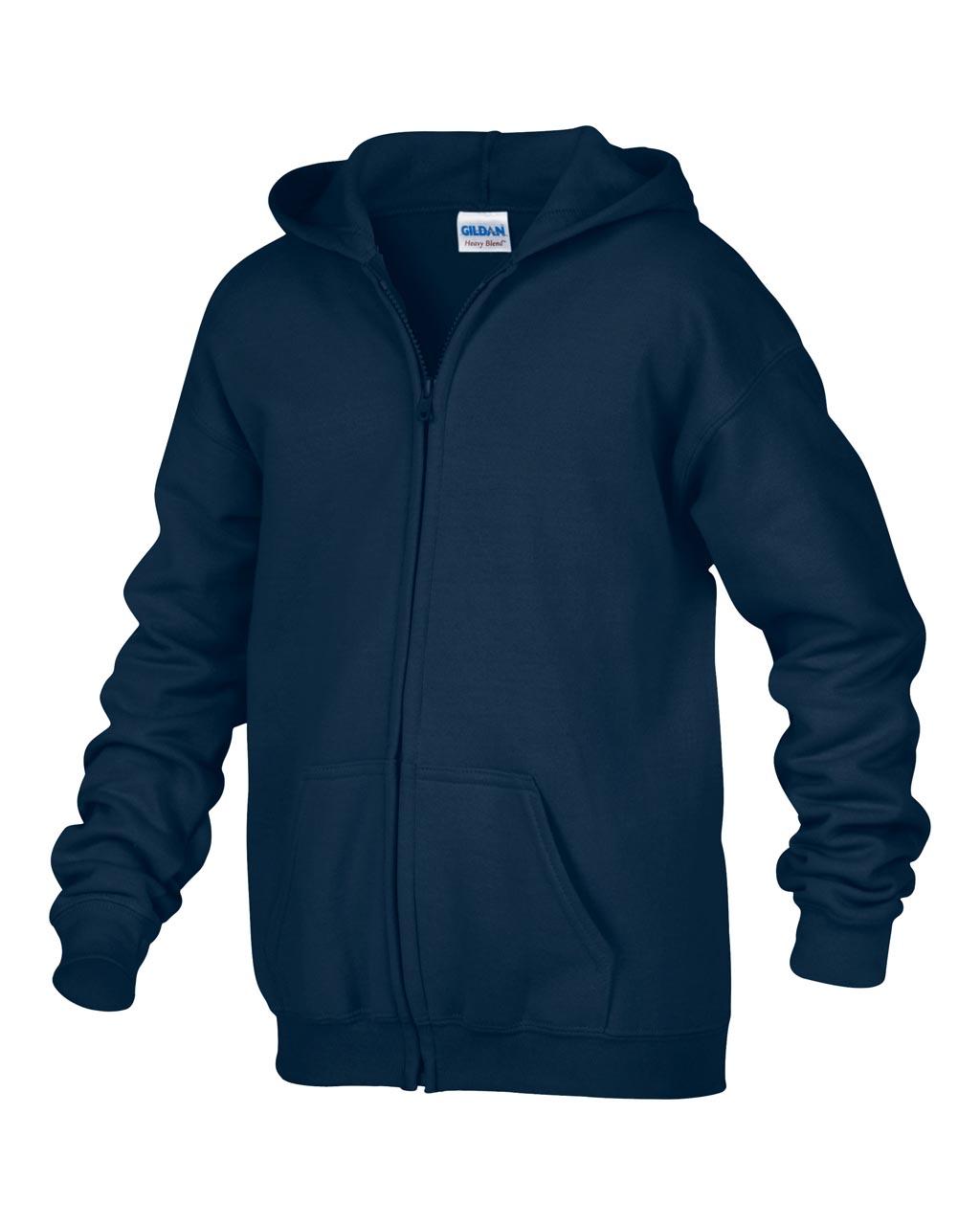 HEAVY BLEND™ YOUTH FULL ZIP HOODED SWEATSHIRT - Image 30