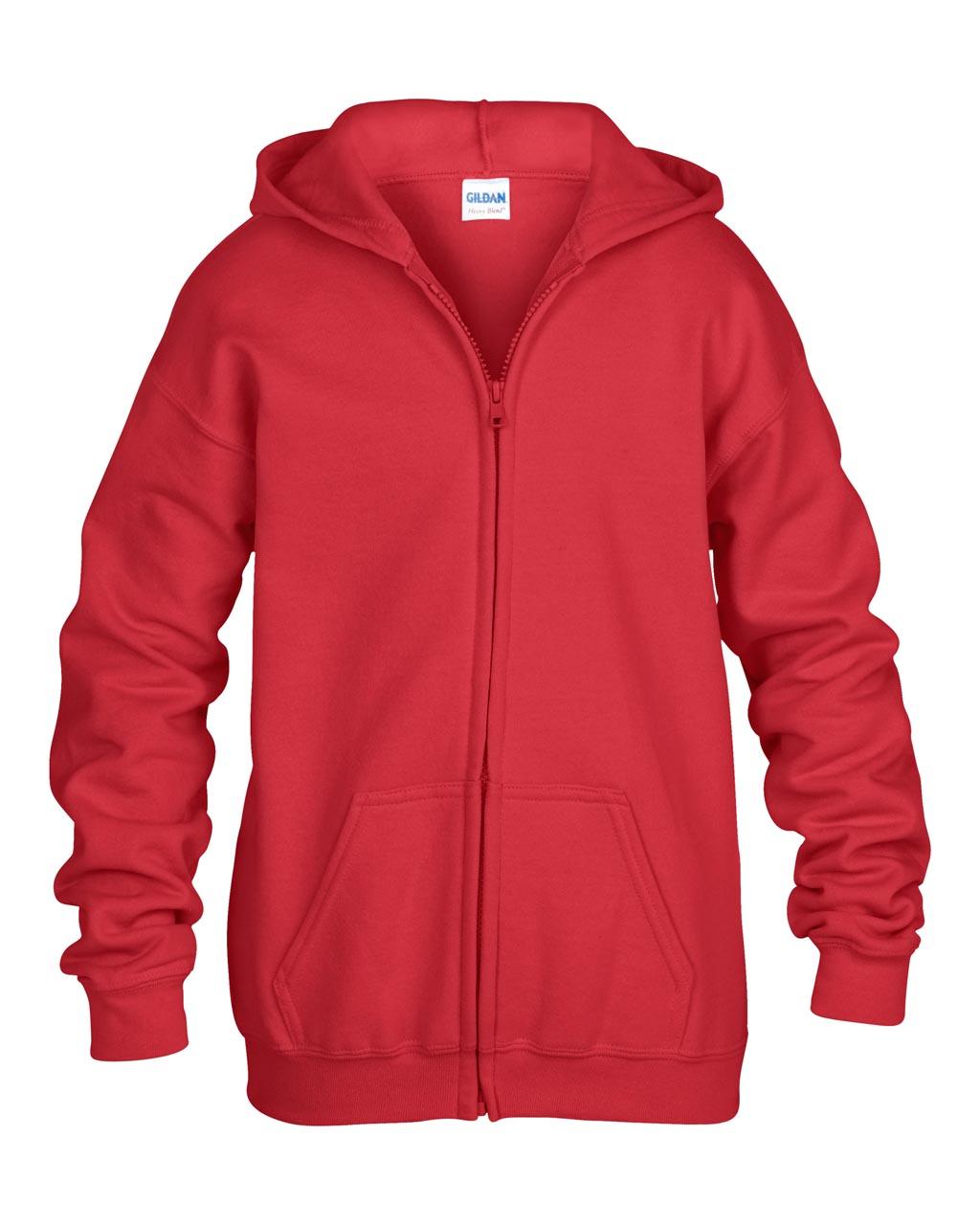 HEAVY BLEND™ YOUTH FULL ZIP HOODED SWEATSHIRT - Image 13