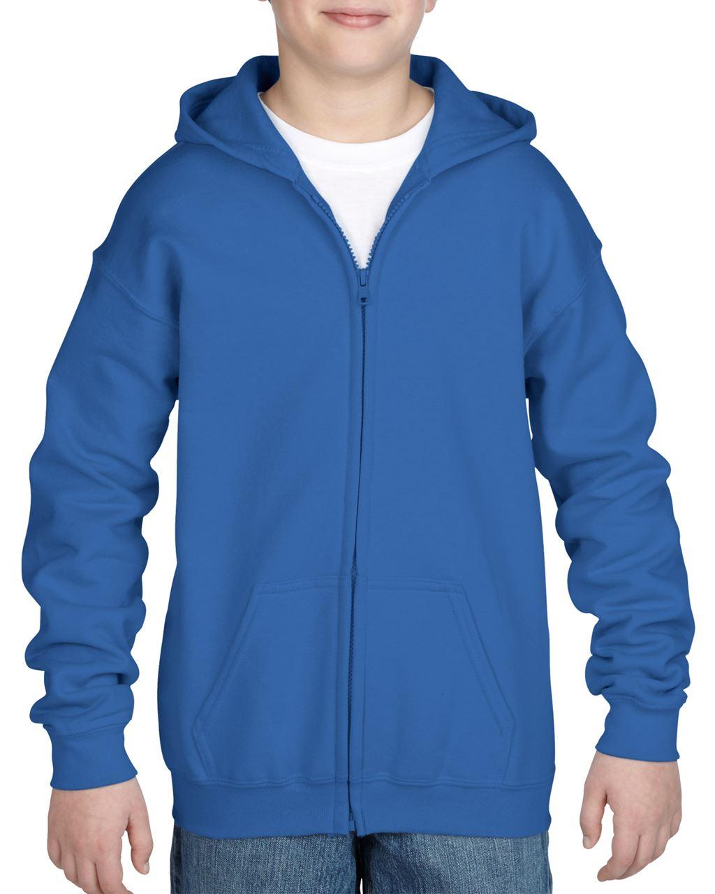 HEAVY BLEND™ YOUTH FULL ZIP HOODED SWEATSHIRT - Image 26