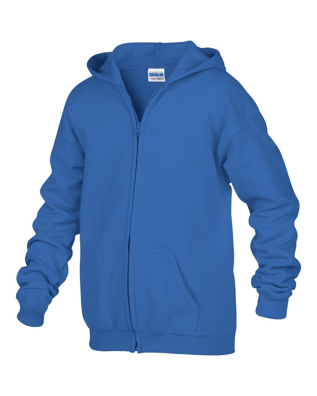 HEAVY BLEND™ YOUTH FULL ZIP HOODED SWEATSHIRT - Image 10