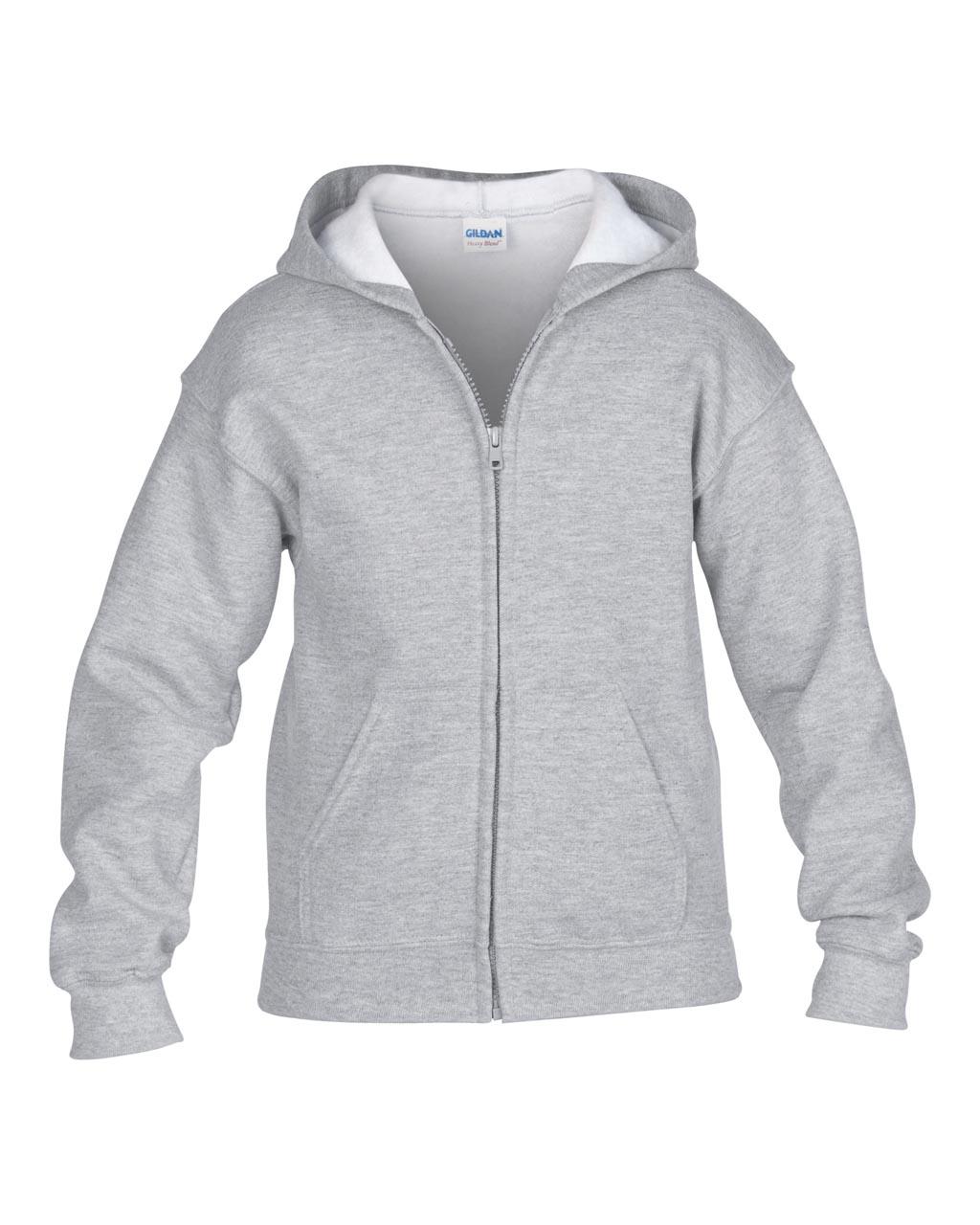 HEAVY BLEND™ YOUTH FULL ZIP HOODED SWEATSHIRT - Image 25