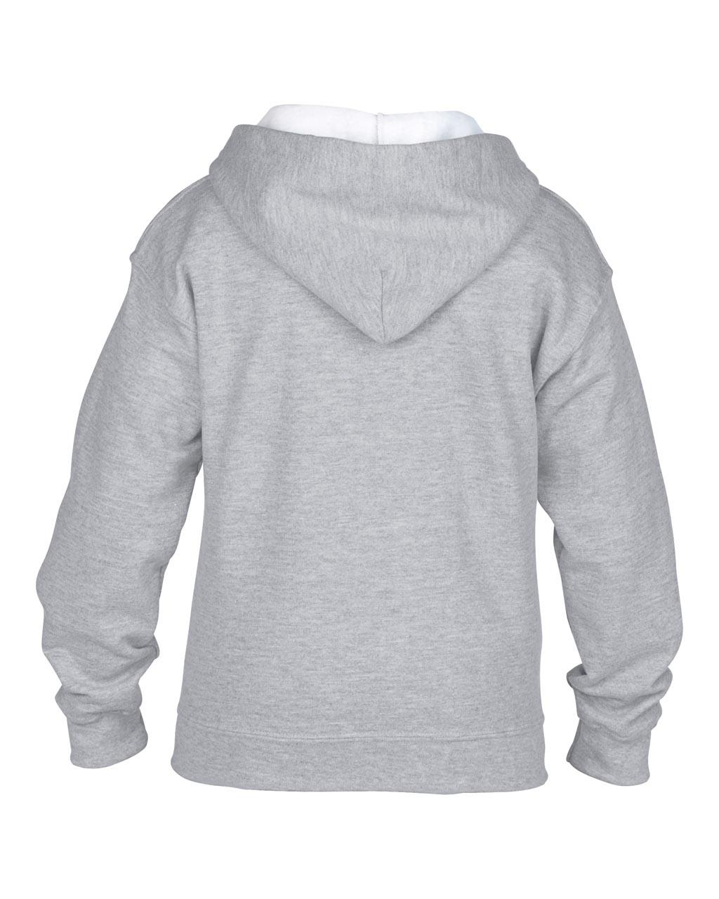 HEAVY BLEND™ YOUTH FULL ZIP HOODED SWEATSHIRT - Image 7