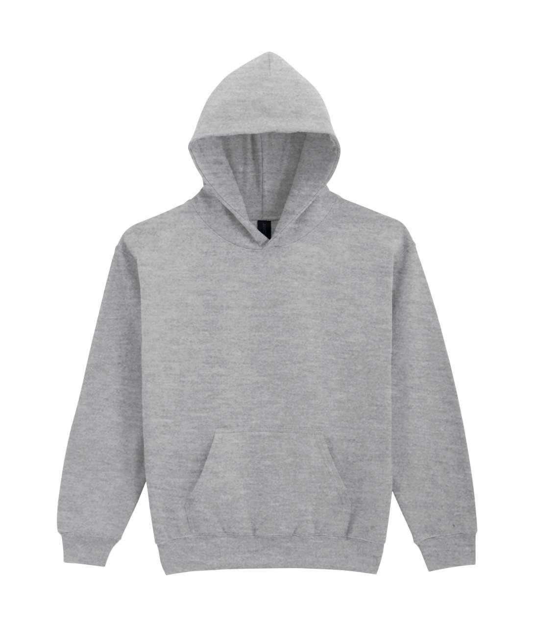 SOFTSTYLE® MIDWEIGHT FLEECE YOUTH HOODIE - Image 2