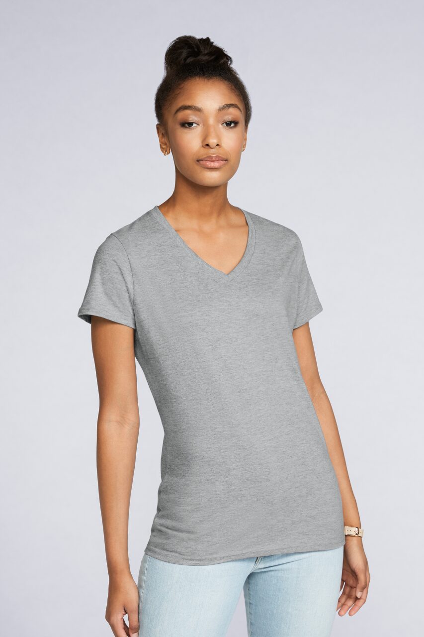 PREMIUM COTTON<SUP>®</SUP> LADIES' V-NECK T-SHIRT - Image 18