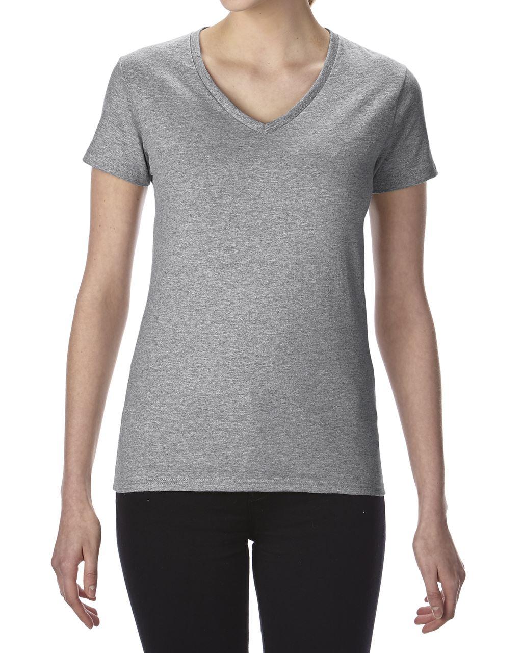 PREMIUM COTTON<SUP>®</SUP> LADIES' V-NECK T-SHIRT - Image 4