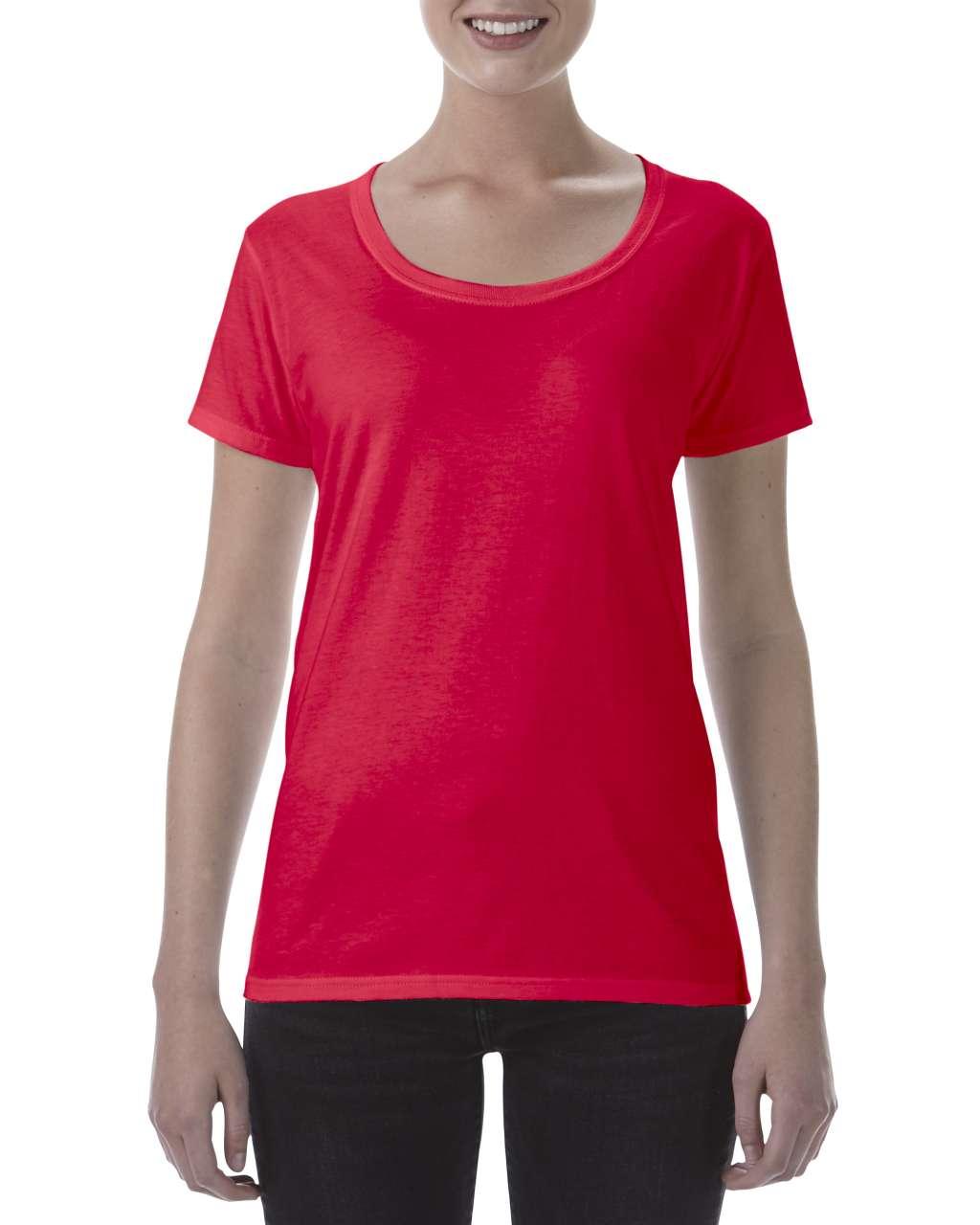 SOFTSTYLE<SUP>®</SUP> LADIES' DEEP SCOOP T-SHIRT - Image 2