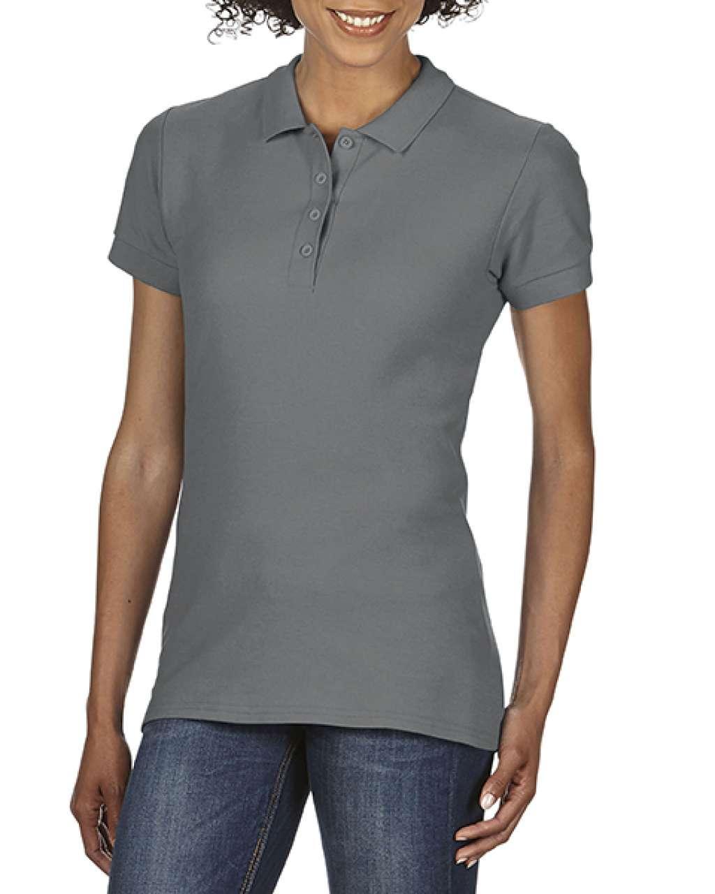 SOFTSTYLE<SUP>®</SUP> LADIES' DOUBLE PIQUÉ POLO - Image 13
