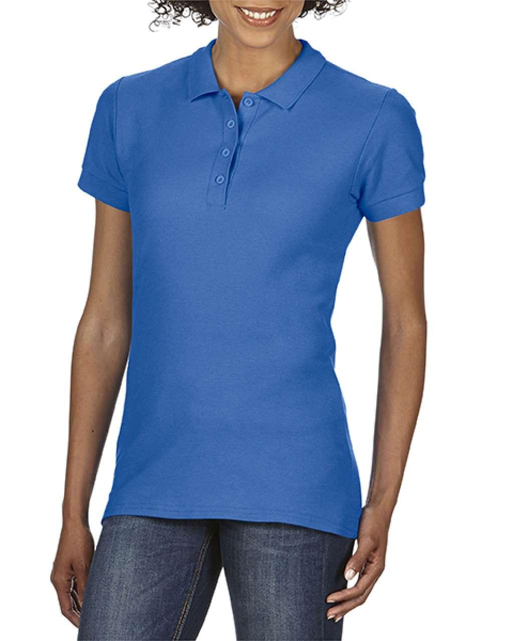 SOFTSTYLE<SUP>®</SUP> LADIES' DOUBLE PIQUÉ POLO - Image 9