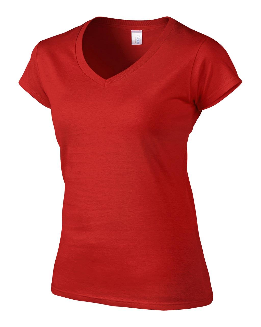 SOFTSTYLE<SUP>®</SUP> LADIES' V-NECK T-SHIRT - Image 3