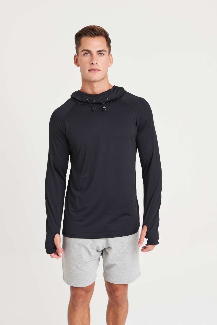 MENS COOL COWL NECK TOP - Image 5