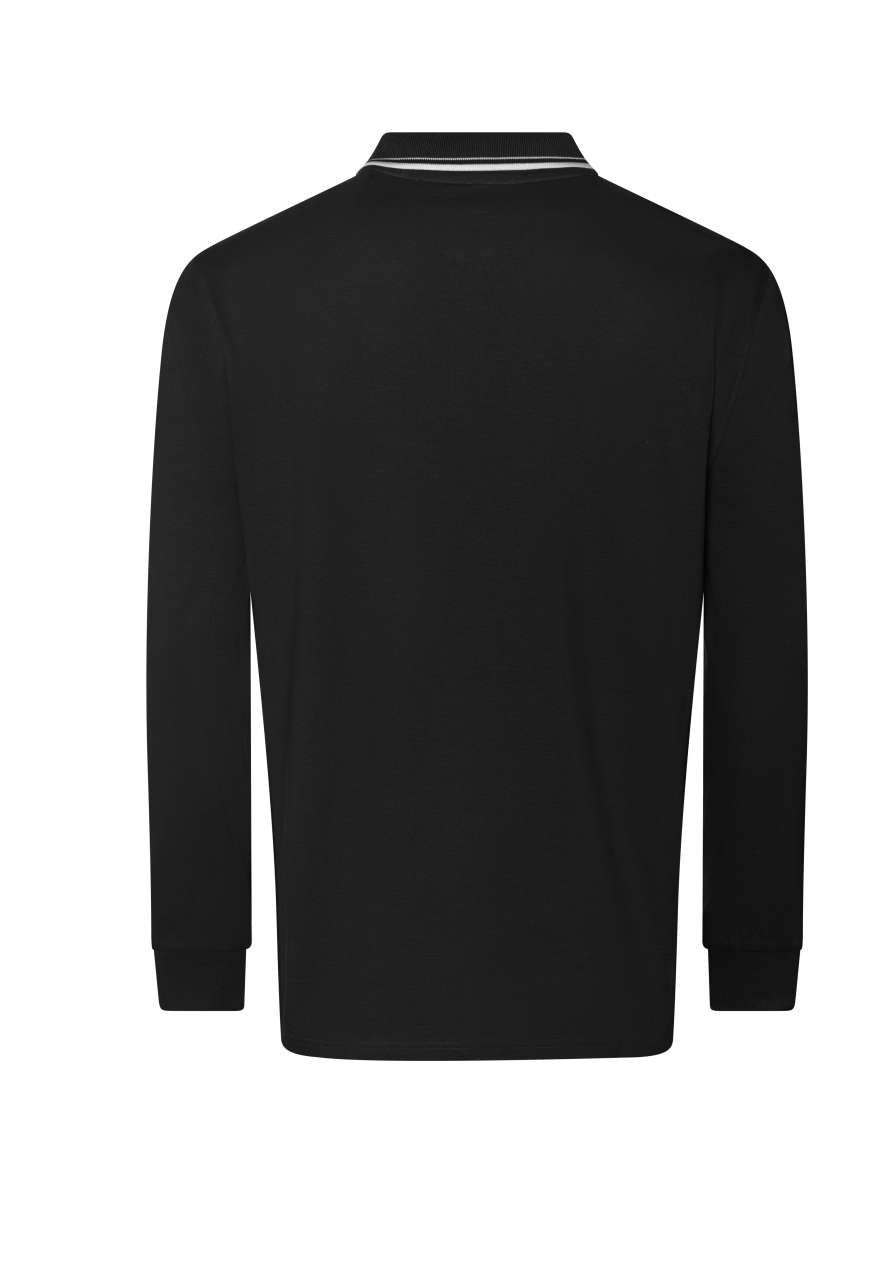 LONG SLEEVE TIPPED 100 POLO - Image 5
