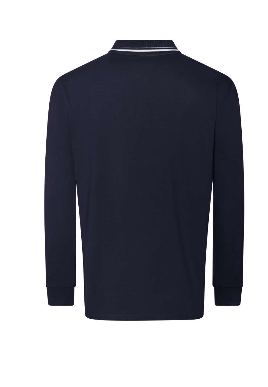 LONG SLEEVE TIPPED 100 POLO - Image 7