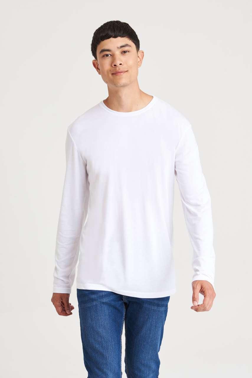 LONG SLEEVE TRI-BLEND T - Image 4