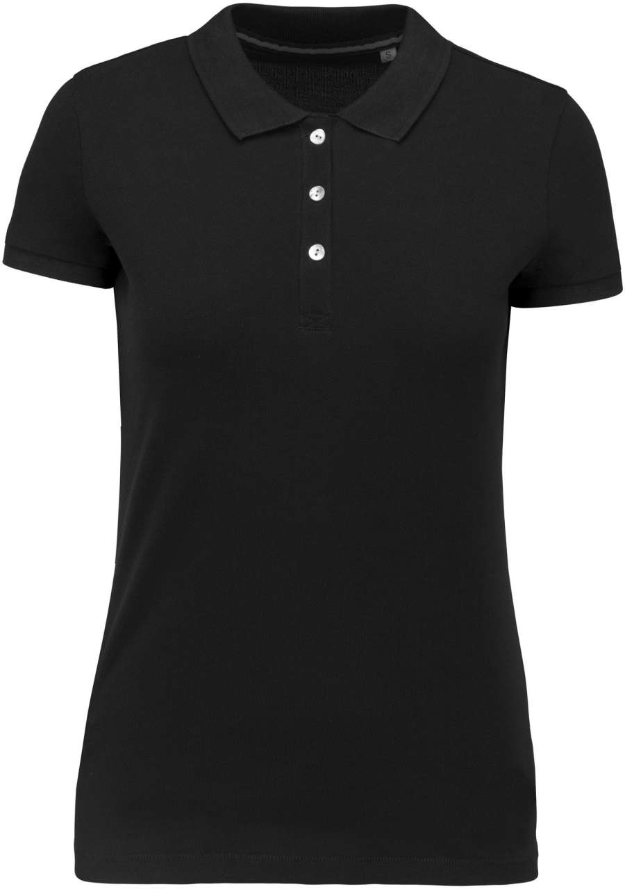LADIES' SUPIMA® SHORT SLEEVE POLO SHIRT - Image 2