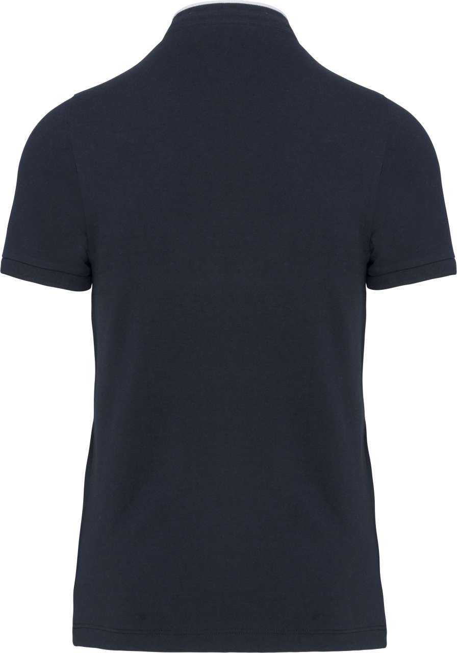 MEN'S SHORT SLEEVE POLO SHIRT WITH MANDARIN COLLAR - Image 9