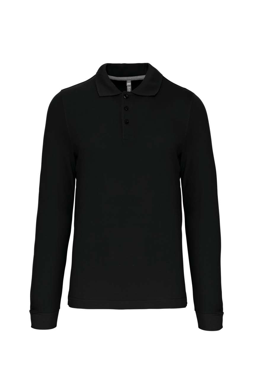 MEN'S LONG-SLEEVED POLO SHIRT - Image 14