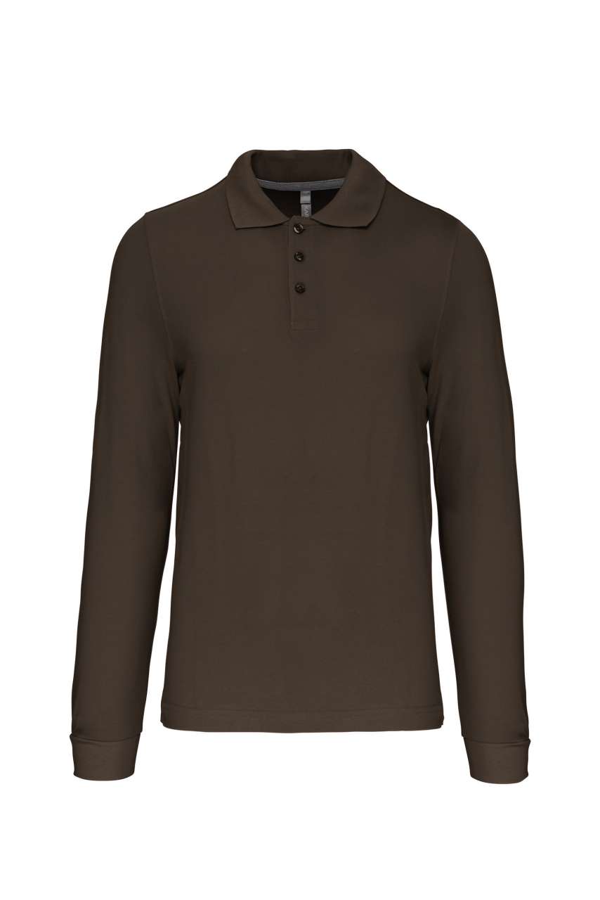 MEN'S LONG-SLEEVED POLO SHIRT - Image 18
