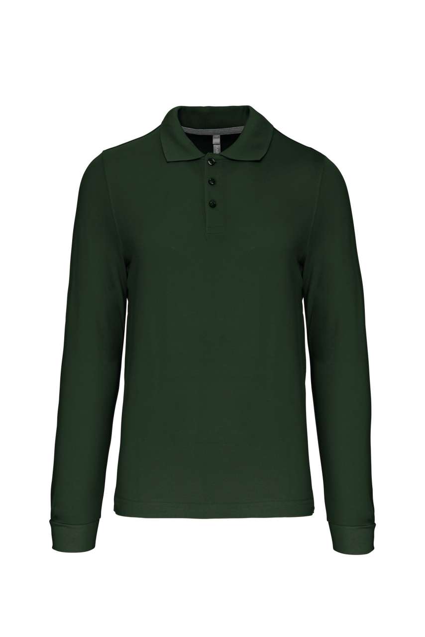 MEN'S LONG-SLEEVED POLO SHIRT - Image 19