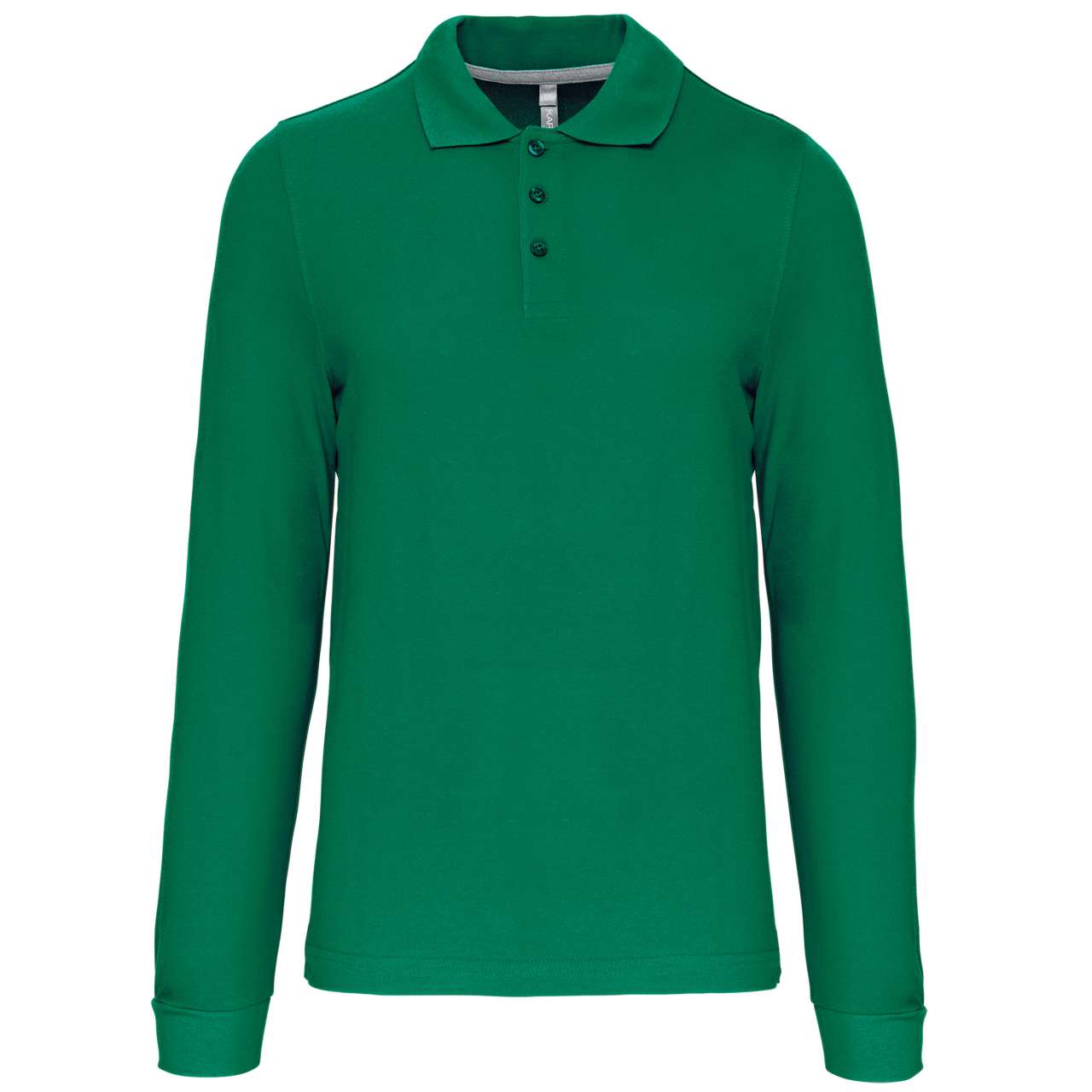 MEN'S LONG-SLEEVED POLO SHIRT - Image 3