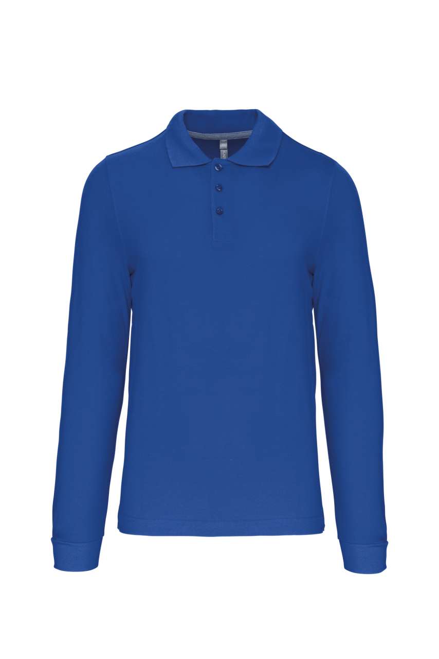 MEN'S LONG-SLEEVED POLO SHIRT - Image 2