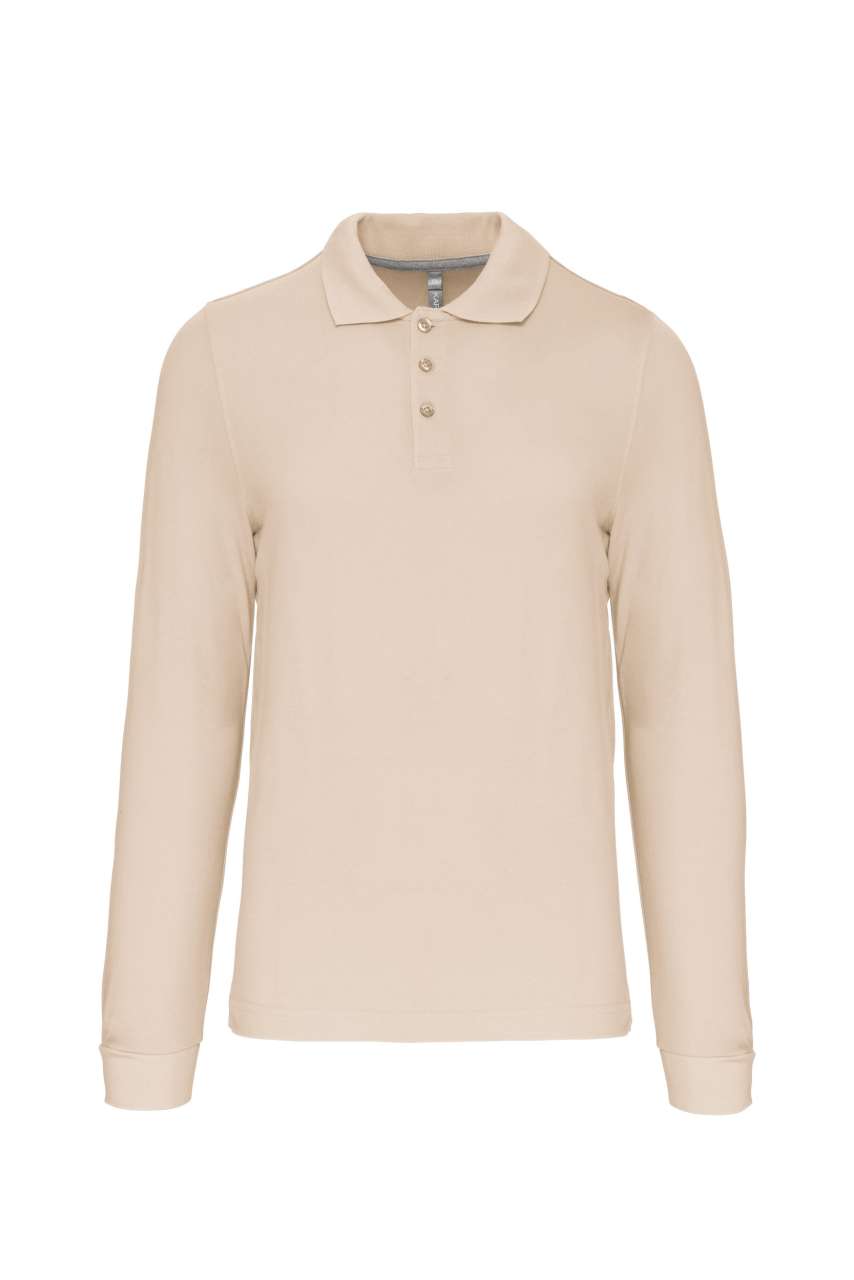 MEN'S LONG-SLEEVED POLO SHIRT - Image 5