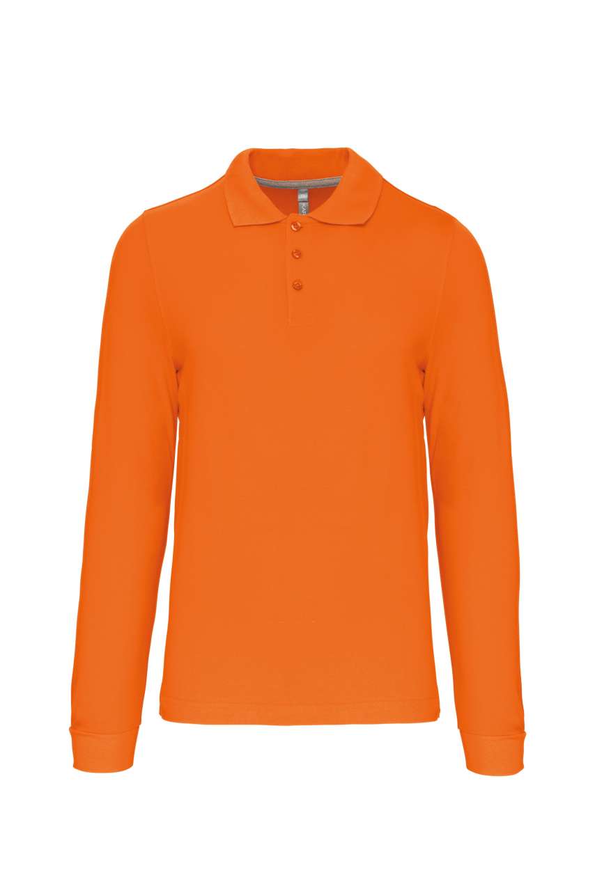 MEN'S LONG-SLEEVED POLO SHIRT - Image 16