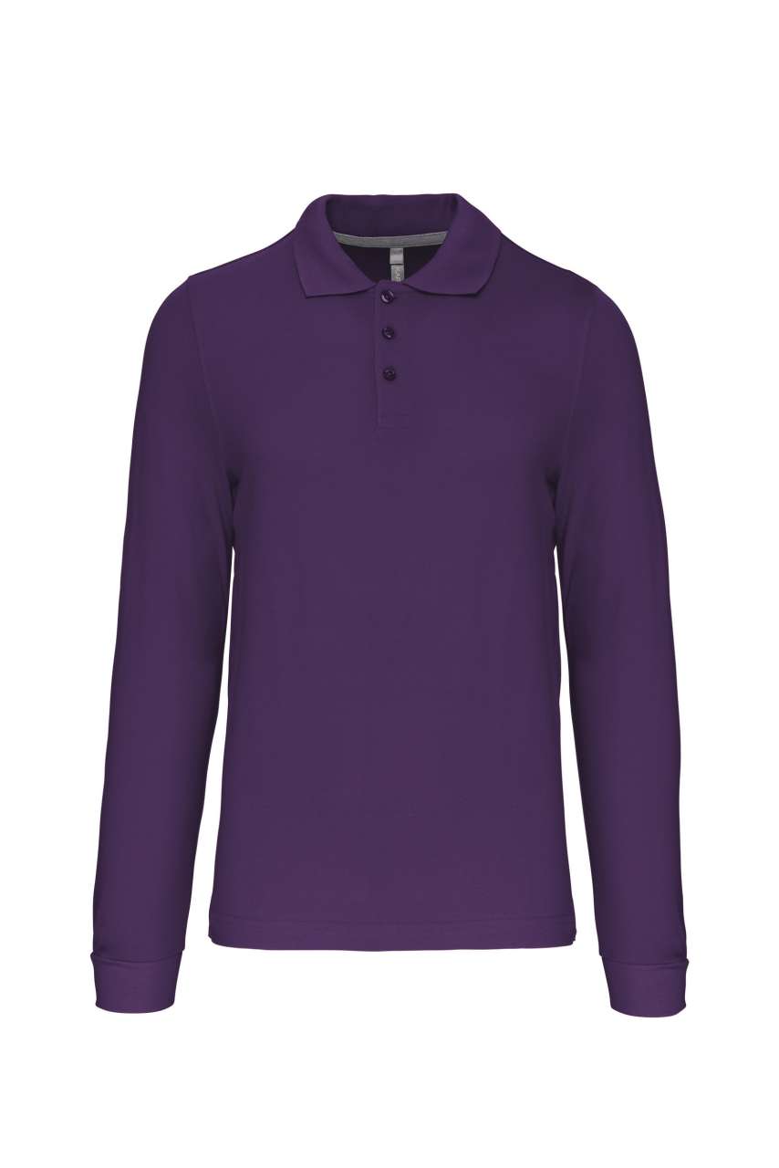 MEN'S LONG-SLEEVED POLO SHIRT - Image 6