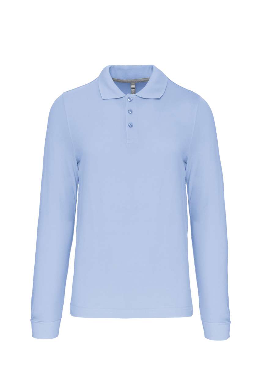 MEN'S LONG-SLEEVED POLO SHIRT - Image 11