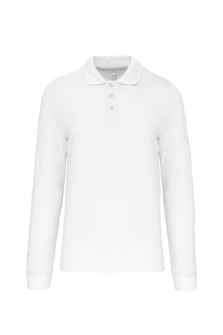 MEN'S LONG-SLEEVED POLO SHIRT - Image 9