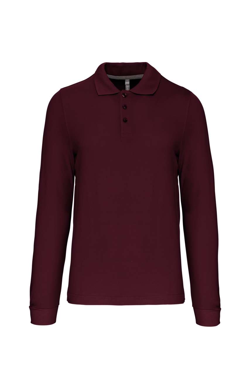 MEN'S LONG-SLEEVED POLO SHIRT - Image 12